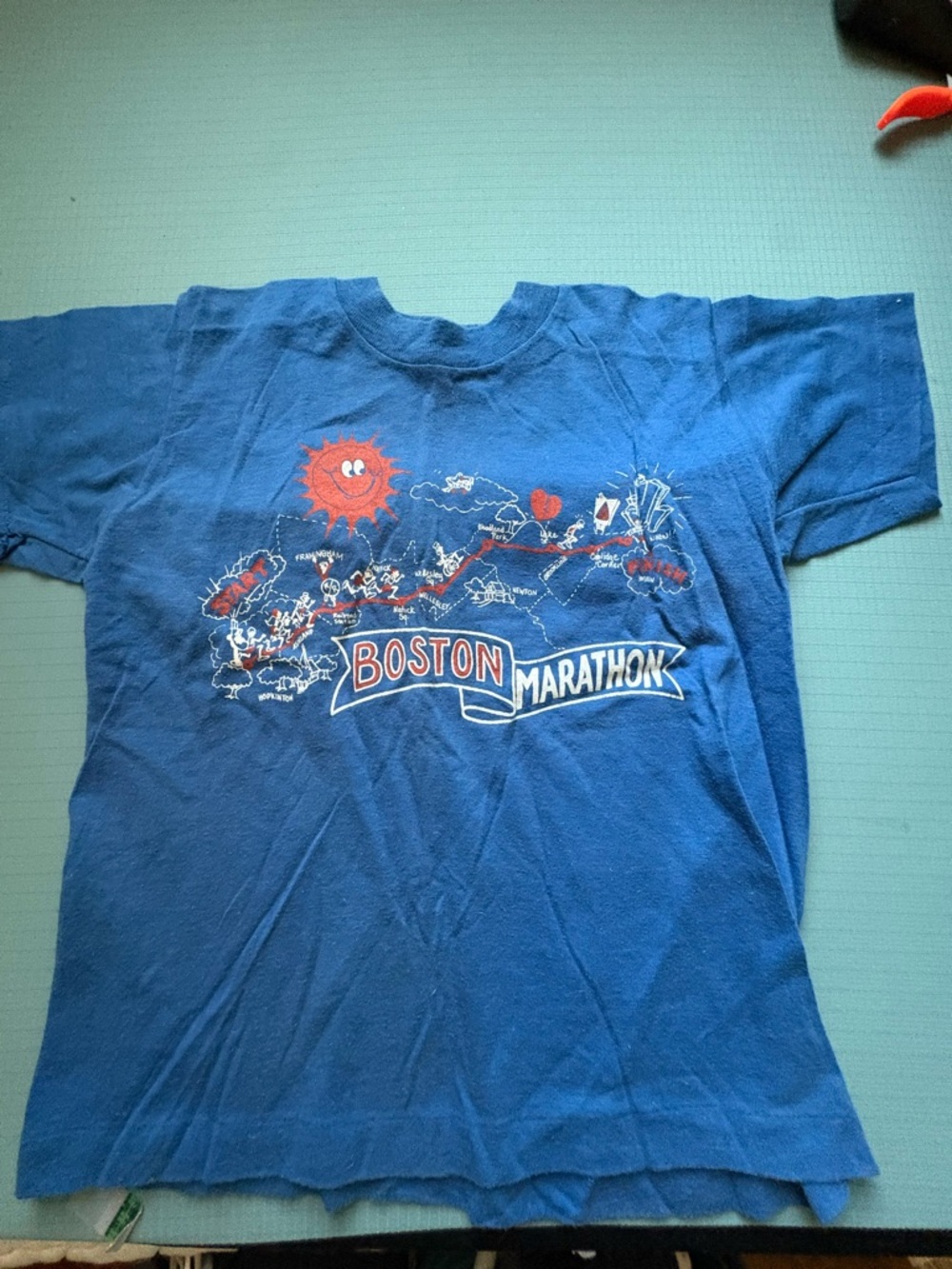 Boston Marathon kids t shirt